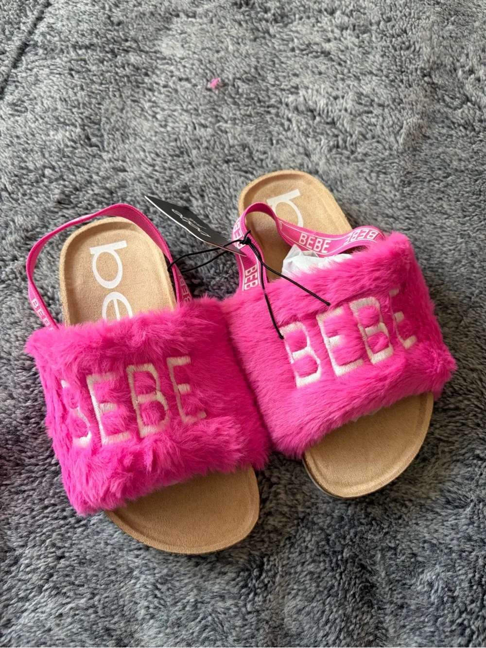 bebe vibrant fuzzy